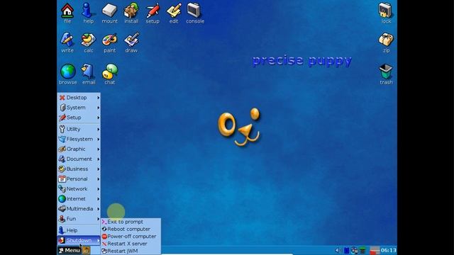 Precise Puppy Linux on VirtualBox смотреть онлайн
