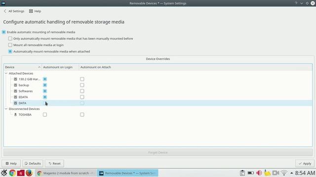Kubuntu Auto Mount All Partitions смотреть онлайн