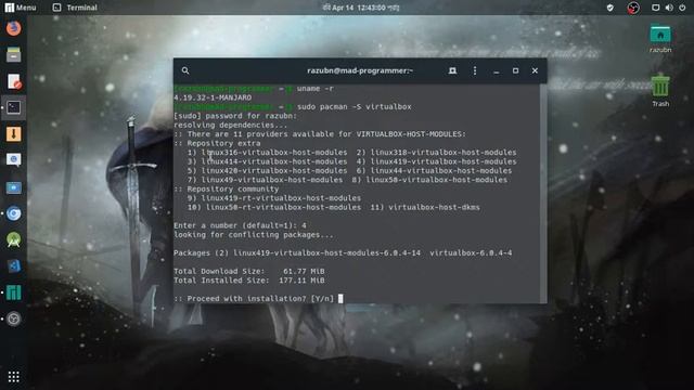 How to install virtualbox on manjaro linux смотреть онлайн