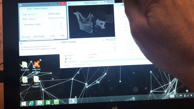 Portable V2 Kinect studio SDK apps / Infraready SLS STICKMAN Ghost Hunters Tablet смотреть онлайн
