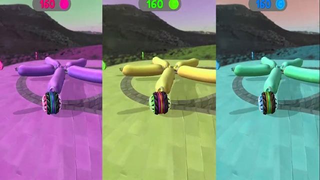 Going Balls - 3x Ball Colors Run🔴🔵🟢New Levels Gameplay Android iOS Update Game смотреть онлайн