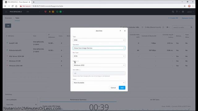 Create a Nutanix VM from a VMware VMDK disk image - Nutanix in 2 Minutes or Less смотреть онлайн