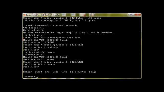 Linux Storage Part II Parted смотреть онлайн