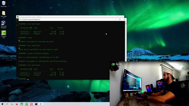 Wiping and Formatting Drives with Diskpart смотреть онлайн