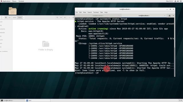How To Create & Configure Apache / HTTP Service in Red Hat Linux ? Hindi смотреть онлайн