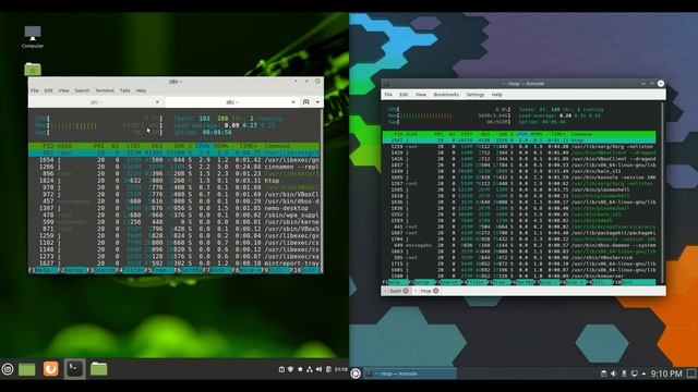 Linux Mint 20.1 vs Kubuntu 20.10: RAM смотреть онлайн