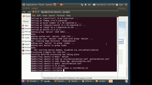 How to use your webcam as a security camera with Ubuntu linux - part 2 смотреть онлайн