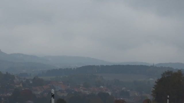 Руины Крепости Флоссенбюрг Бавария на гранитной скале. смотреть онлайн