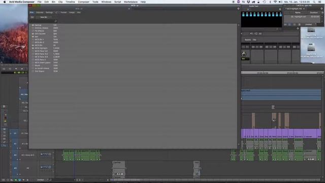 Bin Rename Avid Media Composer смотреть онлайн