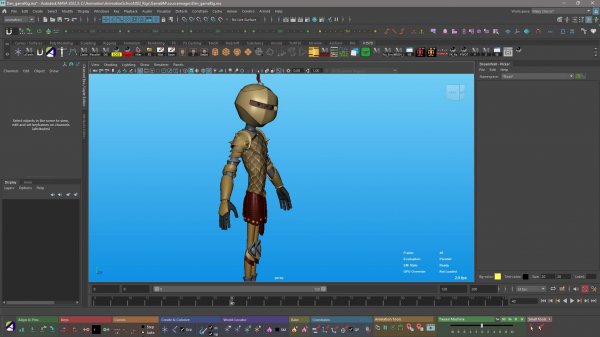 Творческие AIMы в Autodesk Maya