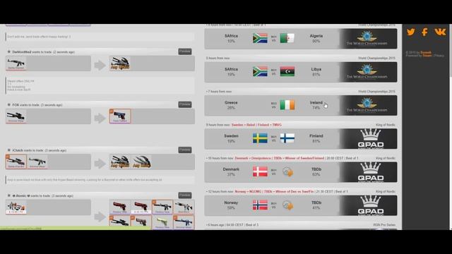CSGO Lounge Betting Predictions [German] SAfrica vs Morocco, Algeria, Libya, etc. 14.8.15 смотреть онлайн