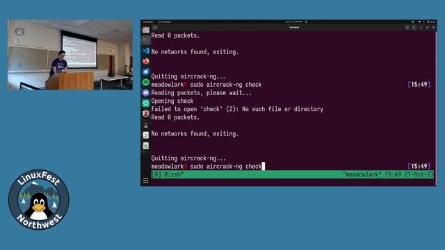 LinuxFest Northwest 2023 Minifest: Open Source Wireless Packet Capture on Linux смотреть онлайн