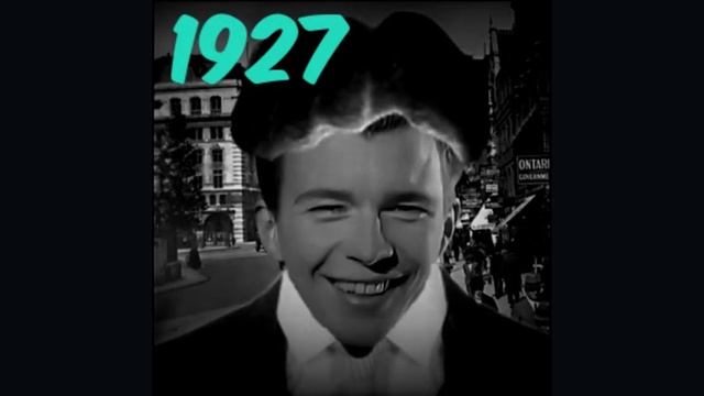 Rick Astley going back in time (Part 7) смотреть онлайн
