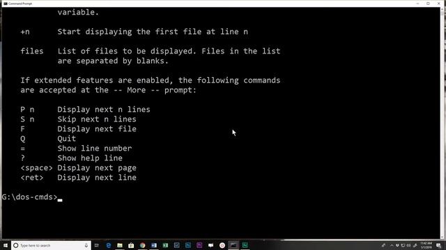 015 - more command смотреть онлайн