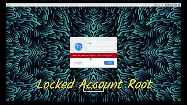 How to locked root login user in Kali Linux смотреть онлайн