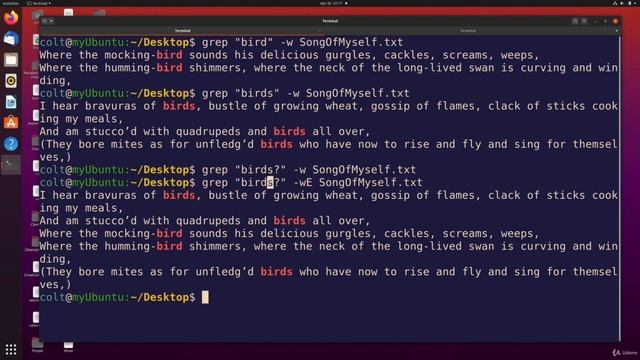 Grep Extended Regex смотреть онлайн