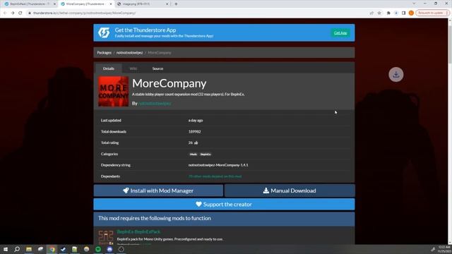 How to play with more than 4 players in Lethal Company (MoreCompany mod) смотреть онлайн