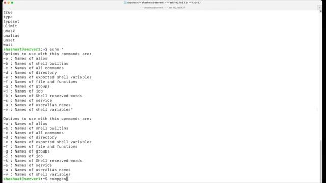 #Linux #command Series : Compgen смотреть онлайн