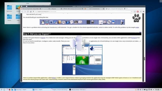 HISTORY OF KDE - Discovering KDE part 3 смотреть онлайн
