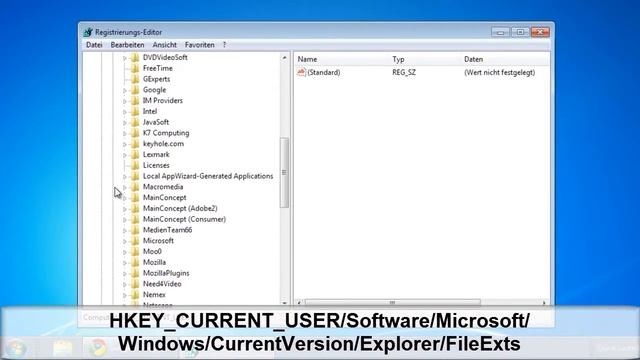 Windows7 - Nicht benötigte Programme aus der Öffnen mit-Liste entfernen смотреть онлайн