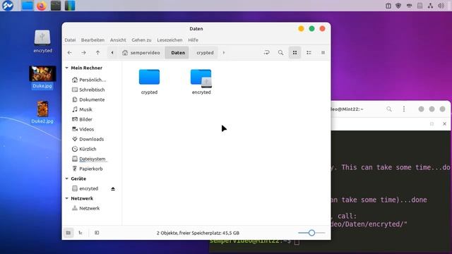 Linux: Dateien verschlüsseln смотреть онлайн