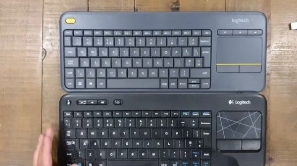 Logitech K400 vs K400 Plus Media Keyboard