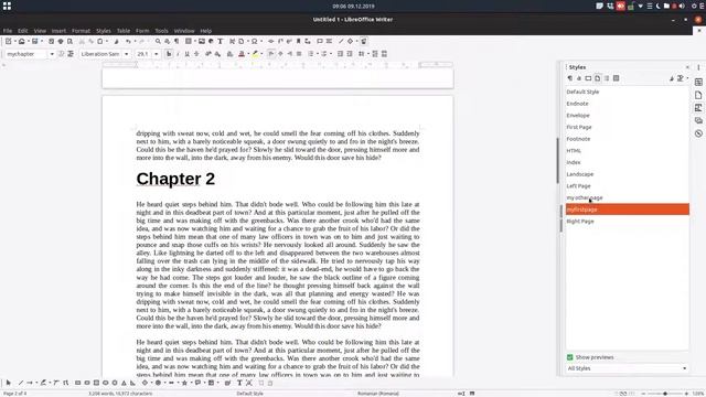 Using styles – episode 5: How to create a book with different page styles in LibreOffice Writer смотреть онлайн