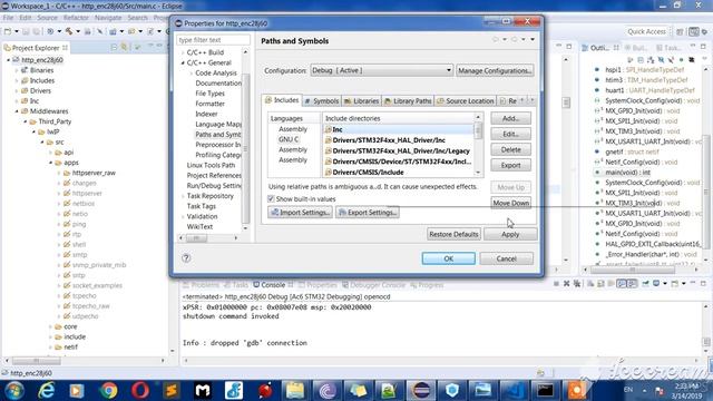 Lwip http server by enc28j60 controlled by stm32 (part 1) смотреть онлайн