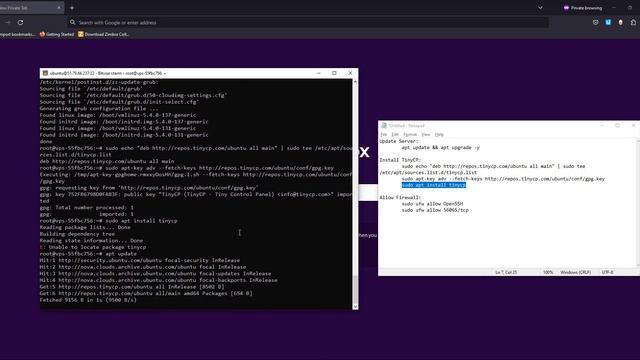 How to install TinyCP (control system) on Ubuntu смотреть онлайн