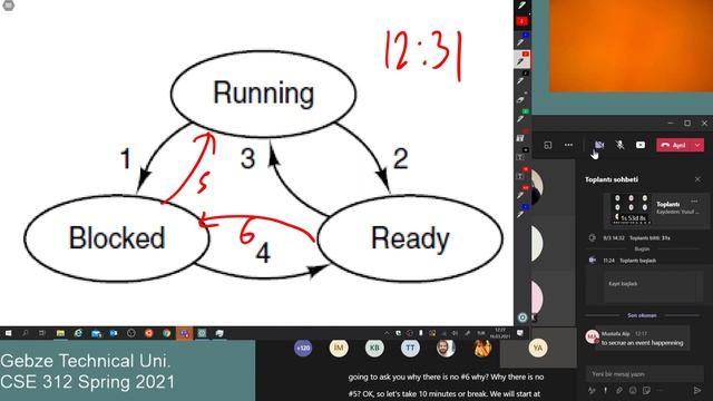 CSE 312 Spring 2021 Mar 16 Chapter 2 Processes and threads смотреть онлайн