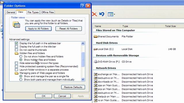 How to Find Hidden Files or Show System Files смотреть онлайн