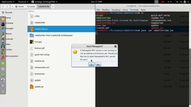 Come installare Cobalt Strike su Kali Linux смотреть онлайн