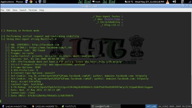 How to use ua-tester in kali Linux смотреть онлайн