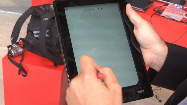 Lenovo ThinkPad Tablet hands-on смотреть онлайн