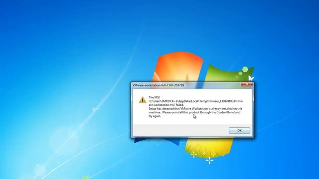 Help!!!! (VMware Workstation Uninstall?) ERROR MSI... (Resolved) look at description смотреть онлайн