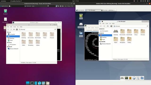 Endeavour OS Vs Debian OS: in 2021 смотреть онлайн