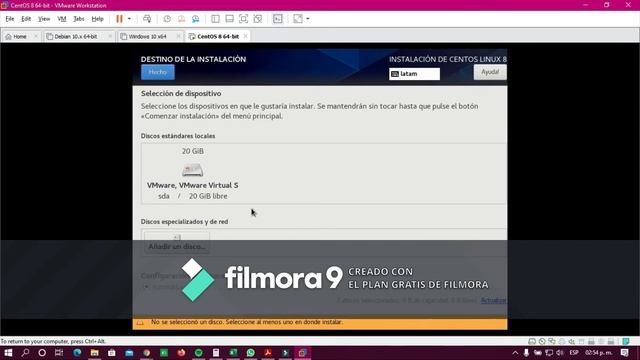 Instalación CentOS 8 смотреть онлайн
