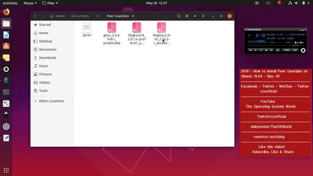 2019 - How to install Peer Guardian on Ubuntu 19.04 - May 26 смотреть онлайн