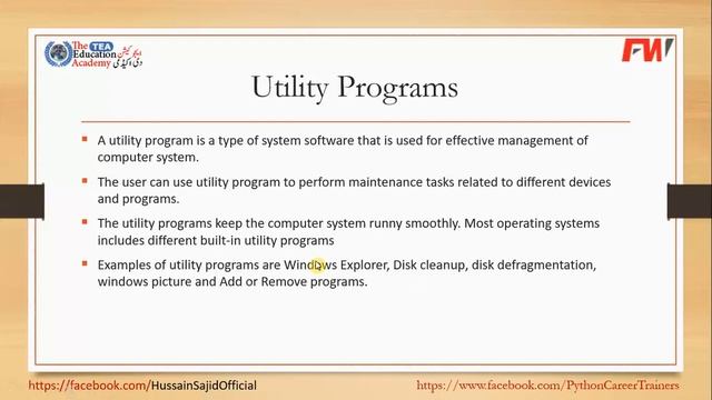 Comp-111 | System Software | PU 4 Year Program | Hussain Sajid | Urdu/Hindi смотреть онлайн