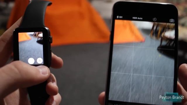 Apple Watch Camera App смотреть онлайн