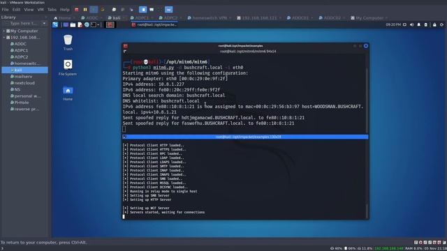 Exploitation Active Directory - mitm6 смотреть онлайн