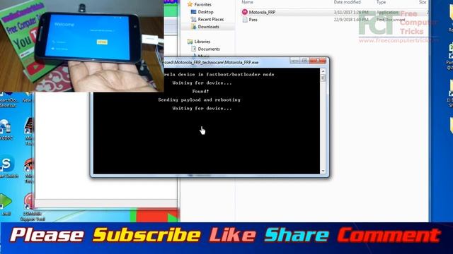 All Moto Fastboot FRP Unlock Tool 2018 - FRP Auto Unlock Tool смотреть онлайн