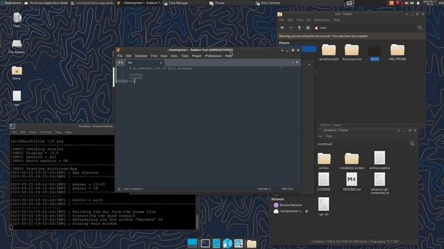ArcoLinux : 3550 ArcoLinux App 68 - Testing the app again on Arch Linux - fully functional смотреть онлайн