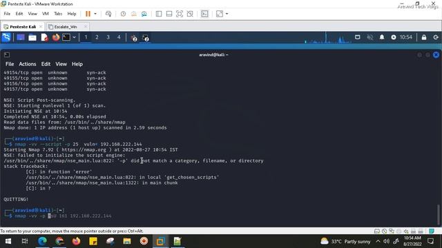 how to use nmap scripts in kali linux смотреть онлайн