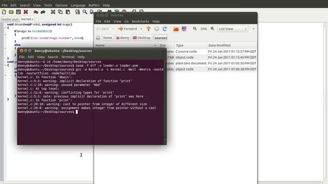 How To Create A Simple Kernel In C and NASM смотреть онлайн