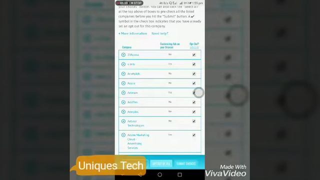 Remove Google ads in my phone | New Android Settings | How to Remove Google ads | uniques Tech смотреть онлайн