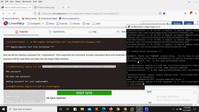 How to install and Configure Nagios On CentOS 8.5 in Bangla смотреть онлайн