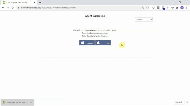 Genian NAC Agent Installation and Configuration смотреть онлайн
