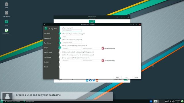 How to install Manjaro 22.1.0 "Talos" смотреть онлайн