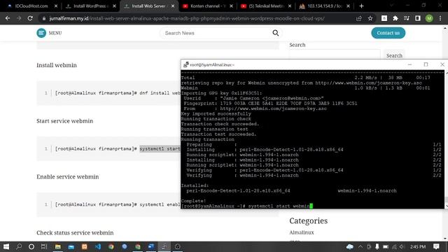 STEP 11 Install Webmin смотреть онлайн